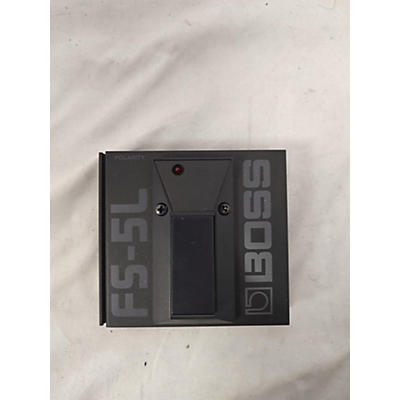 BOSS Used BOSS FS5L Latching Footswitch Sustain Pedal