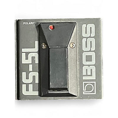 Used BOSS FS5L Latching Footswitch Sustain Pedal