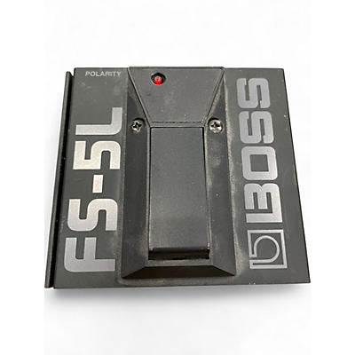 Used BOSS FS5L Latching Footswitch Sustain Pedal