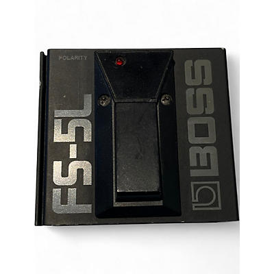 Used BOSS FS5L Latching Footswitch Sustain Pedal