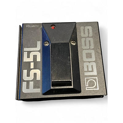 Used BOSS FS5L Latching Footswitch Sustain Pedal