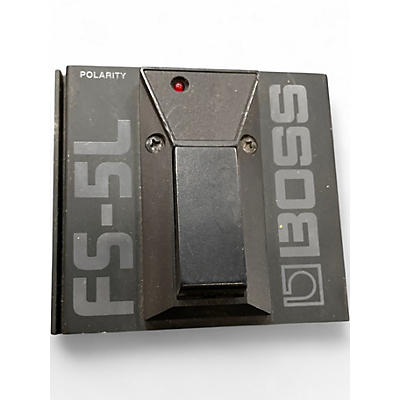 Used BOSS FS5L Latching Footswitch Sustain Pedal
