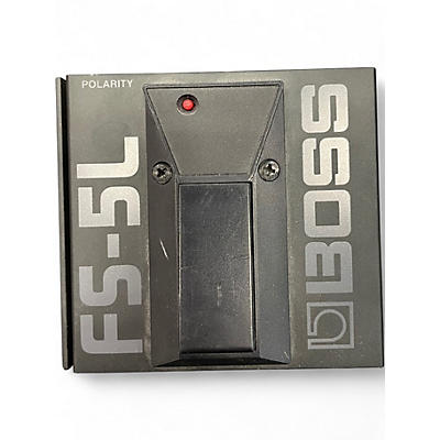 Used BOSS FS5L Latching Footswitch Sustain Pedal