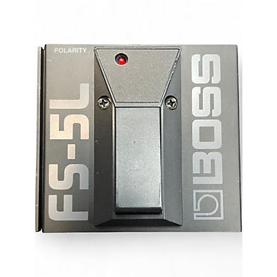 Used BOSS FS5L Latching Footswitch Sustain Pedal