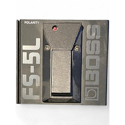 Used BOSS FS5L Latching Footswitch Sustain Pedal