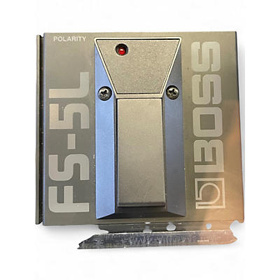 Used BOSS FS5L Latching Footswitch Sustain Pedal