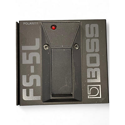 Used BOSS FS5L Latching Footswitch Sustain Pedal