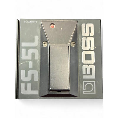 Used BOSS FS5L Latching Footswitch Sustain Pedal
