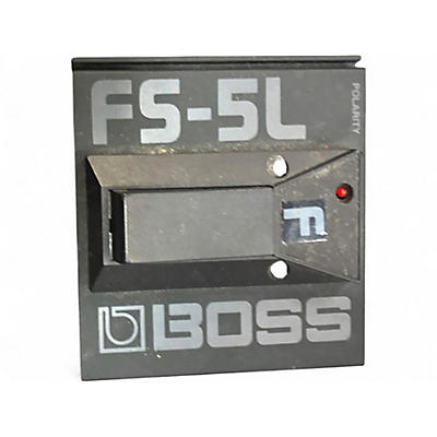 Used BOSS FS5L Latching Footswitch Sustain Pedal