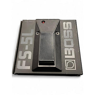 Used BOSS FS5L Latching Footswitch Sustain Pedal