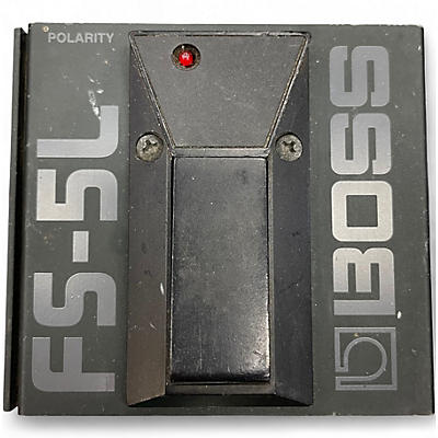 Used BOSS FS5L Latching Footswitch Sustain Pedal