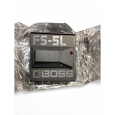 Used BOSS FS5L Latching Footswitch Sustain Pedal