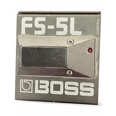 Used BOSS FS5L Latching Footswitch Sustain Pedal
