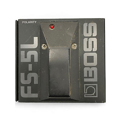 Used BOSS FS5L Latching Footswitch Sustain Pedal