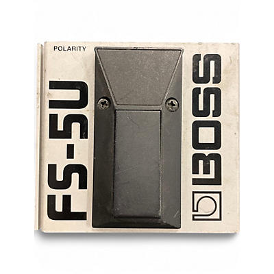 Used BOSS FS5U Nonlatching Footswitch Sustain Pedal