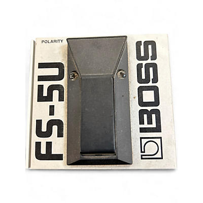 Used BOSS FS5U Nonlatching Footswitch Sustain Pedal