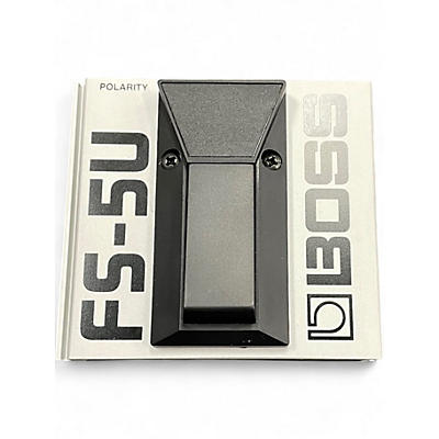 Used BOSS FS5U Nonlatching Footswitch Sustain Pedal