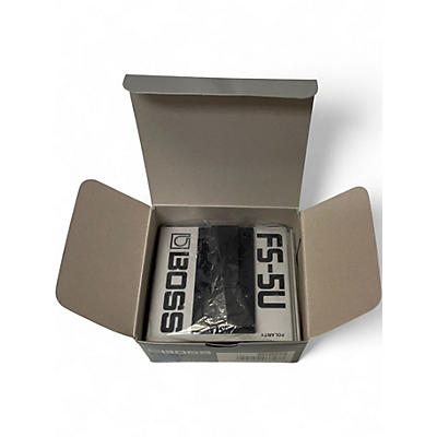 Used BOSS FS5U Nonlatching Footswitch Sustain Pedal
