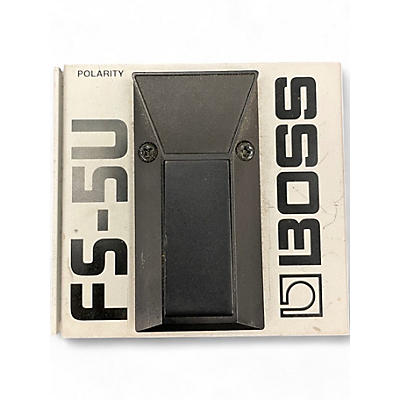 Used BOSS FS5U Nonlatching Footswitch Sustain Pedal
