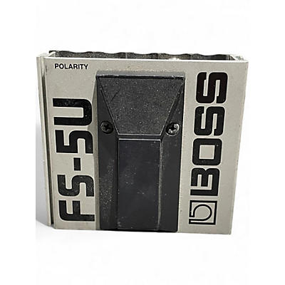 Used BOSS FS5U Nonlatching Footswitch Sustain Pedal