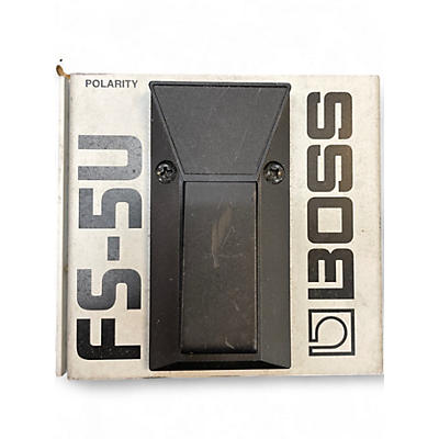 Used BOSS FS5U Nonlatching Footswitch Sustain Pedal