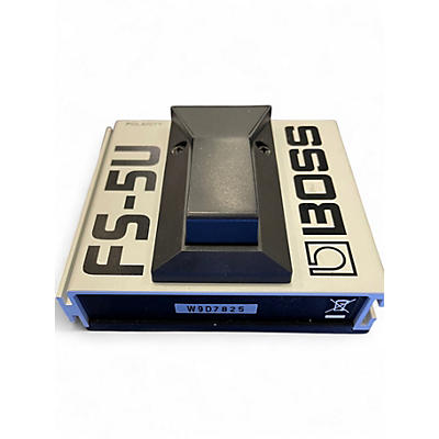 Used BOSS FS5U Nonlatching Footswitch Sustain Pedal