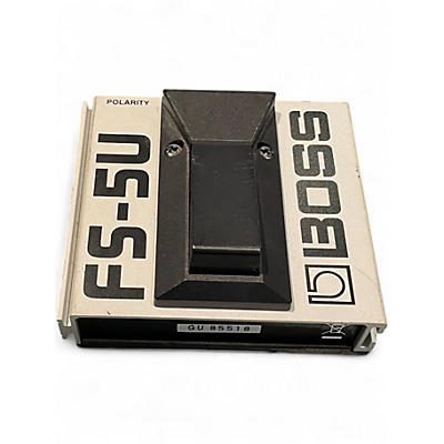 Used BOSS FS5U Nonlatching Footswitch Sustain Pedal