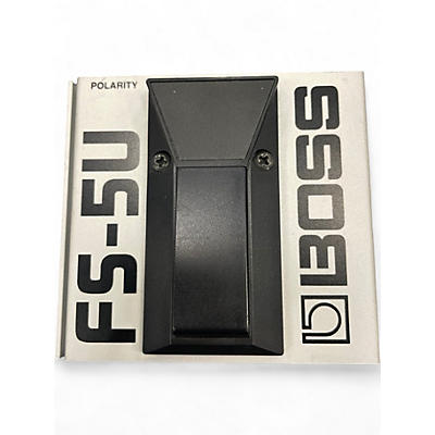 Used BOSS FS5U Nonlatching Footswitch Sustain Pedal