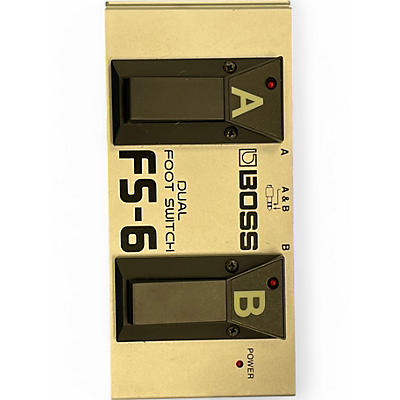 Used BOSS FS6 Dual Footswitch Sustain Pedal