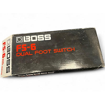 Used BOSS FS6 Dual Footswitch Sustain Pedal
