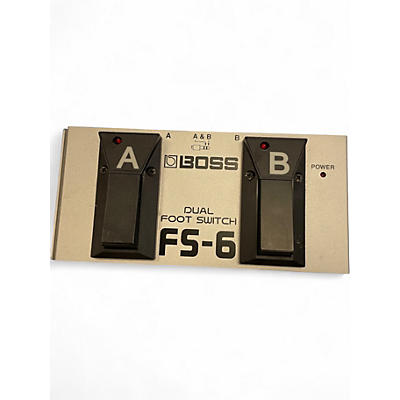 Used BOSS FS6 Dual Footswitch Sustain Pedal