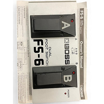 Used BOSS FS6 Dual Footswitch Sustain Pedal
