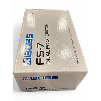 Used BOSS FS7 Dual Footswitch Pedal