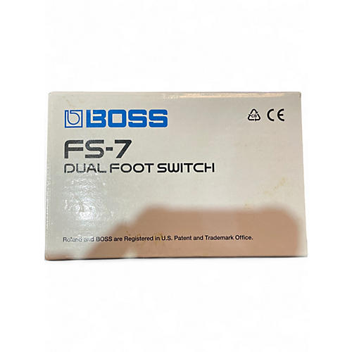 Used BOSS FS7 Dual Footswitch Pedal