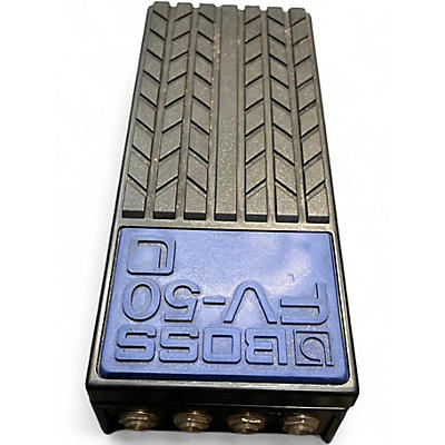 Used BOSS FV50L Stereo Volume Pedal