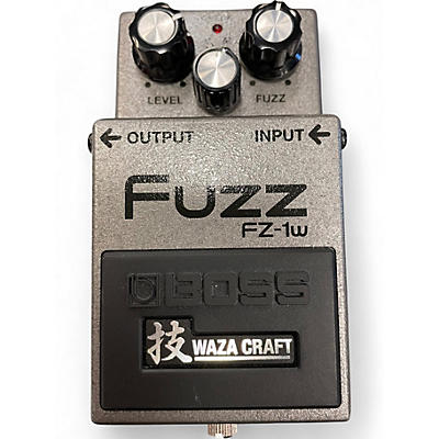 Used BOSS FZ-1W Waza Craft Fuzz Guitar Effects Effect Pedal
