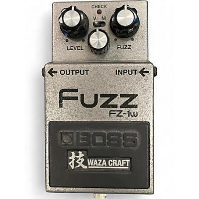 Used BOSS FZ1W FUZZ WAZA CRAFT Effect Pedal