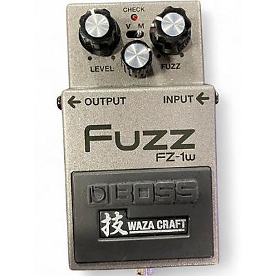 Used BOSS FZ1w Fuzz Effect Pedal