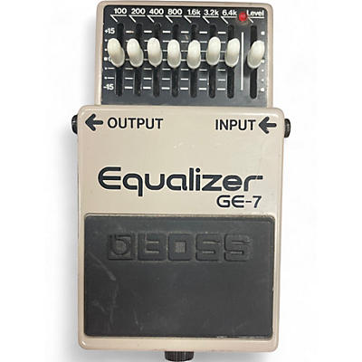 Used BOSS GE-7 Pedal