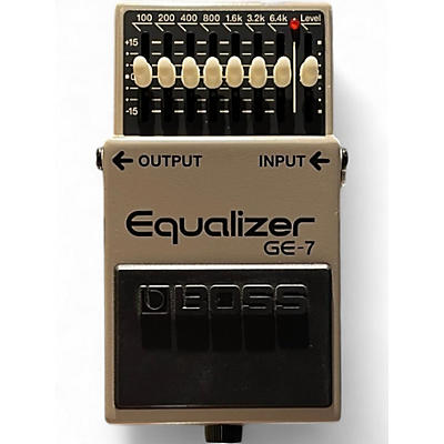 Used BOSS GE-7 Pedal