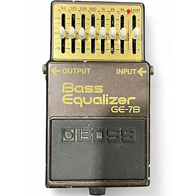 Used BOSS GE-7B Pedal