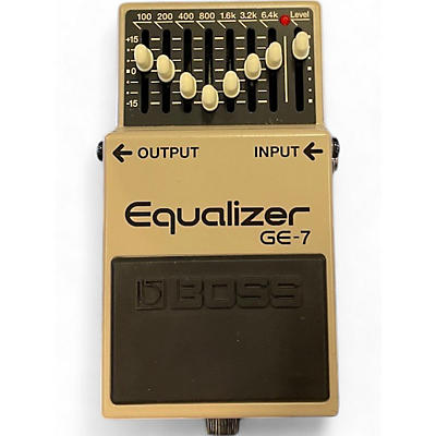 BOSS Used BOSS GE7 Equalizer Pedal