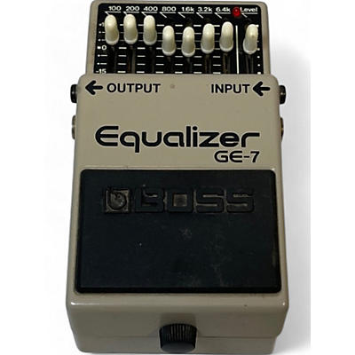 BOSS Used BOSS GE7 Equalizer Pedal