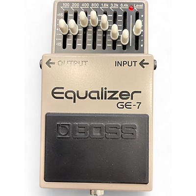 BOSS Used BOSS GE7 Equalizer Pedal