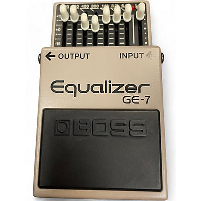 BOSS Used BOSS GE7 Equalizer Pedal