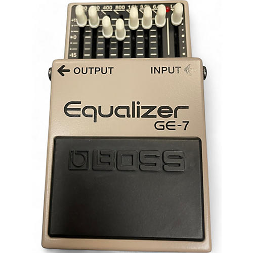 BOSS Used BOSS GE7 Equalizer Pedal