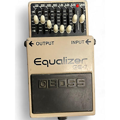 BOSS Used BOSS GE7 Equalizer Pedal