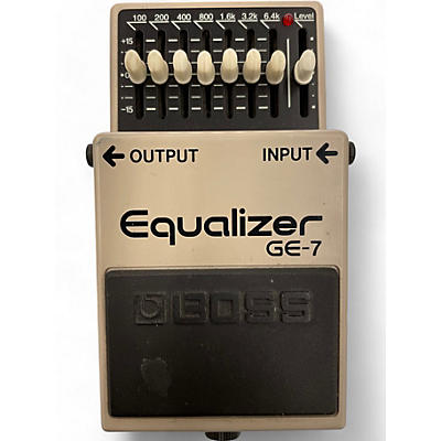 Used BOSS GE7 Equalizer Pedal