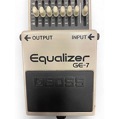 BOSS Used BOSS GE7 Equalizer Pedal