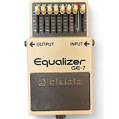 BOSS Used BOSS GE7 Equalizer Pedal